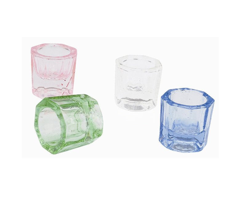 Vaso Dappen Vidrio Colores
