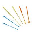 Asas Para Inoculacion, 10μL, Ps, Color Azul. Esteril Gamma, Pqt 20 Unids