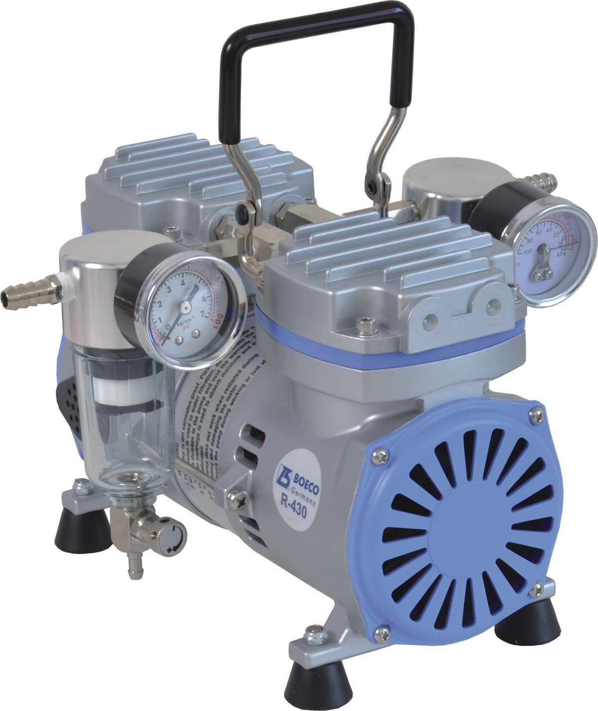 Boeco R430 Bomba De Vacío 630 Mmhg - - 1/6 Hp - - Flujo 28 L/Min