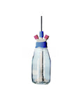 Frasco Reactor Gl45 Duran De 1Lt Con Varilla Agitadora De Aletas Extendidas Magnético ,Con Conector Gl14 Central Y 2 Tapas Rosca Gl14