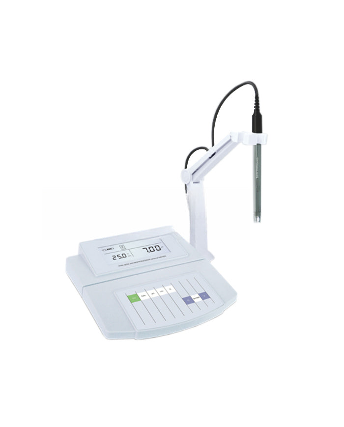 Phmetro De Mesón, Mide Ph - 1,00 A 15,00, Resolución 0,01 Ph - -- Mv - 1999 A 1999, +- 1 Mv / 0 A 105 °C / Bnc, Compensación Automática De Temperatura, Incluye Electrodo, Brazo, Sonda Y Buffer.