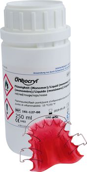 LÍQUIDO ORTHOCRYL, ROJO