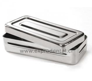 Caja Cirug Inox 20X10X4