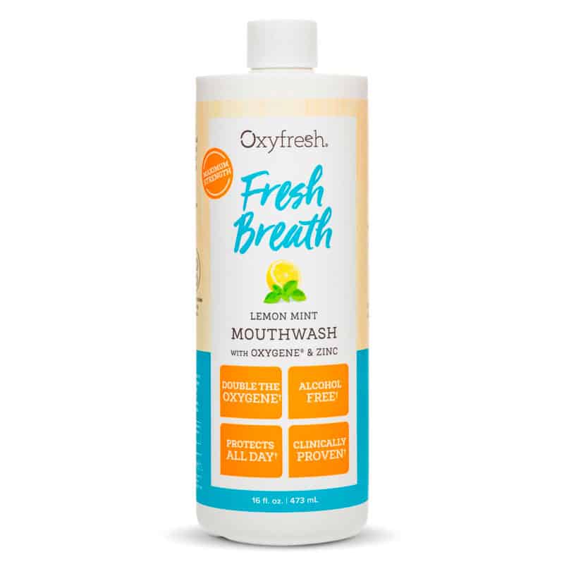 Enjuague bucal limón menta 473 ml | Oxyfresh