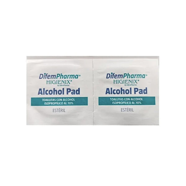 Toallita con Alcohol Isopropilílico al 70% Difem Pharma - Unidad