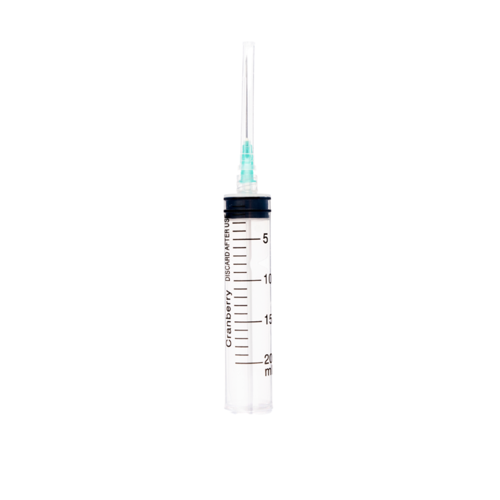jeringa desechable 20 ml