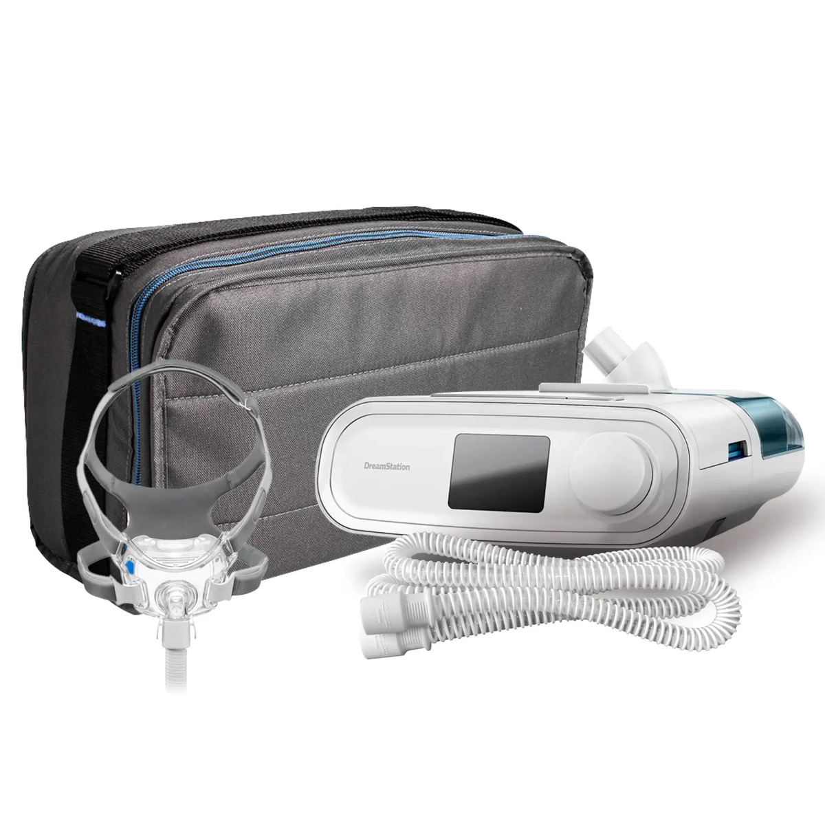 Auto CPAP DreamStation con Tubo Calefaccionado y Mascarilla Buconasal Amara View