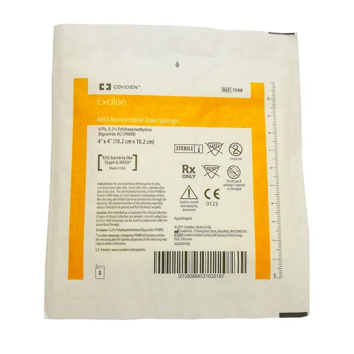 Covidien Excilon AMD Esponja Antimicrobial – Dif. Medidas