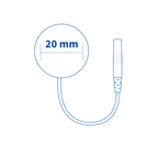 Electrodo de Superficie Circular 20mm