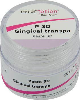 CERAMOTION® ONE TOUCH PASTE 3D GINGIVAL TRANSPA