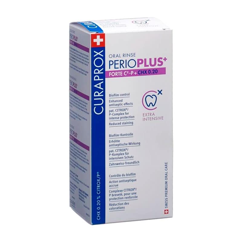Enjuague Perio Plus Forte 0.2% 900 ml. | Curaprox