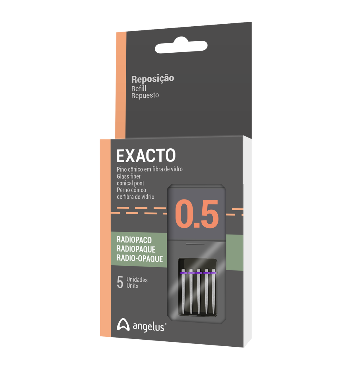 EXACTO REFILL N°0,5 - ANGELUS - Parejalecarosch