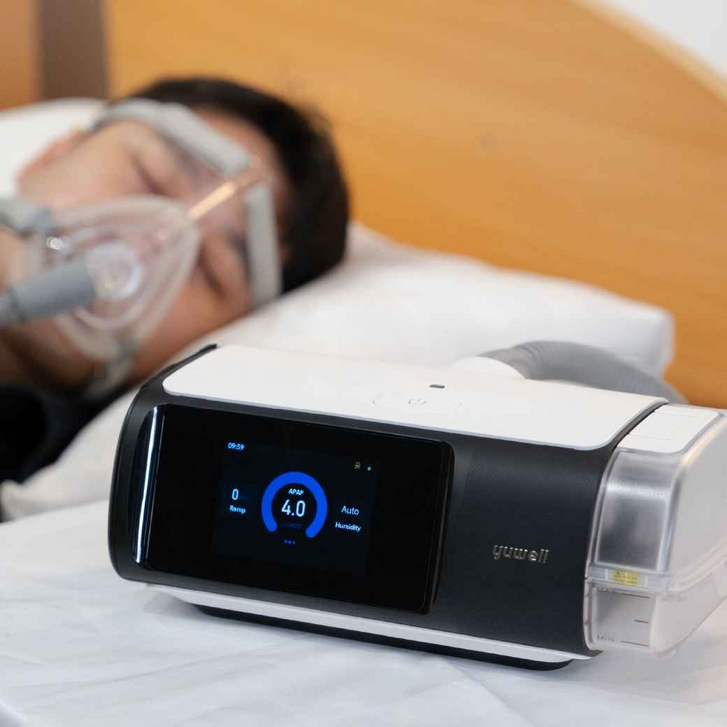 Auto CPAP YH-680 con Tubo Calefaccionado y Conexión Wifi | Yuwell