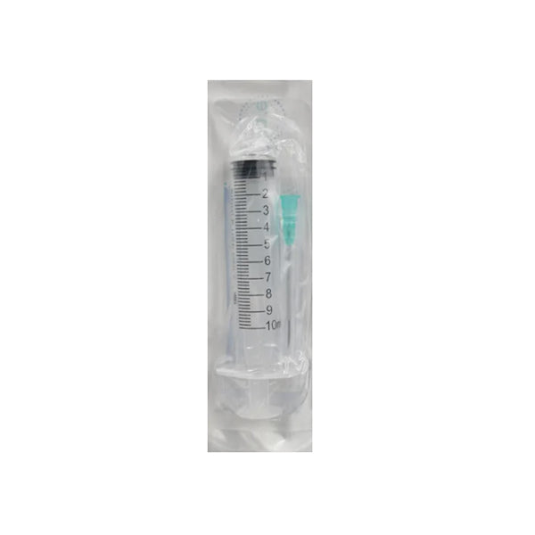 Jeringa Luer Lock 10cc 21g x 1/2 Muncare - Unidad
