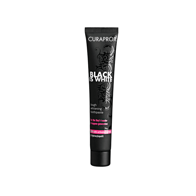 Pasta Dental Blanqueadora Black is White | Curaprox