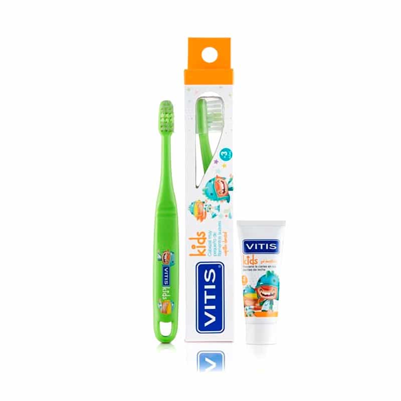Cepillo Dental Kids + Mini Gel 8 ml. | Vitis