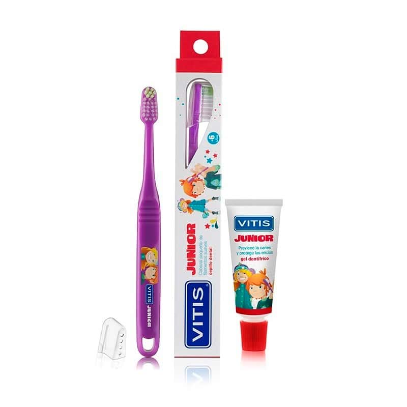 Cepillo Dental Junior + Mini Pasta 15ml. | Vitis