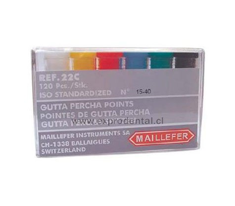 Conos Guta Iso 40 X120 Maillefer