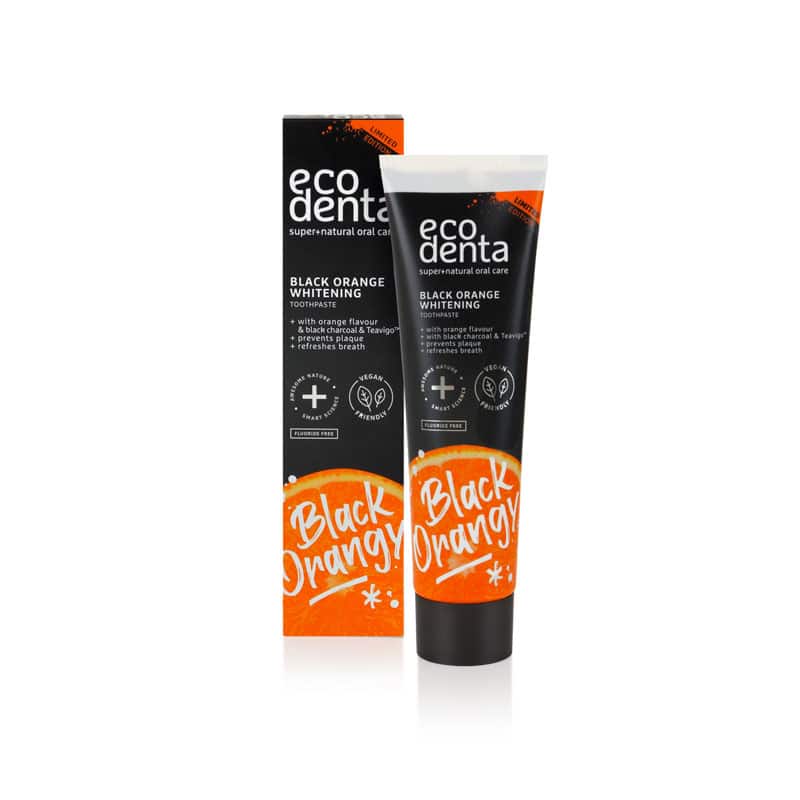 Pasta dental black orange whitening | Ecodenta