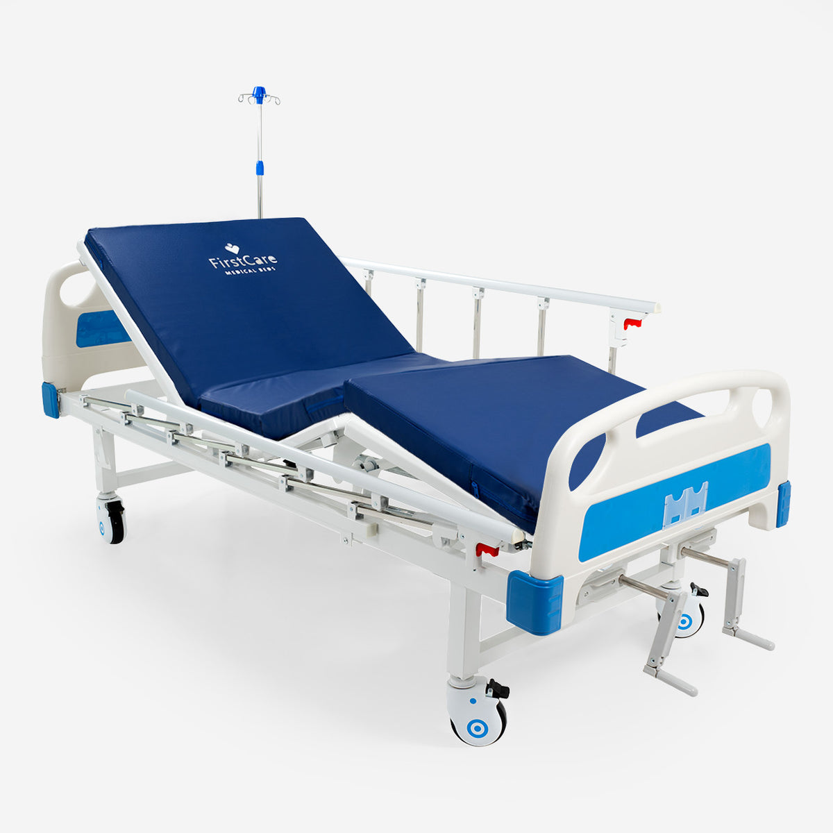 Catre Cama Clínica Manual 2 Posiciones Pro + Colchón