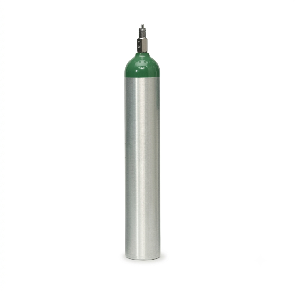 Cilindro de Oxígeno Tipo E de Aluminio 685 Litros MADA