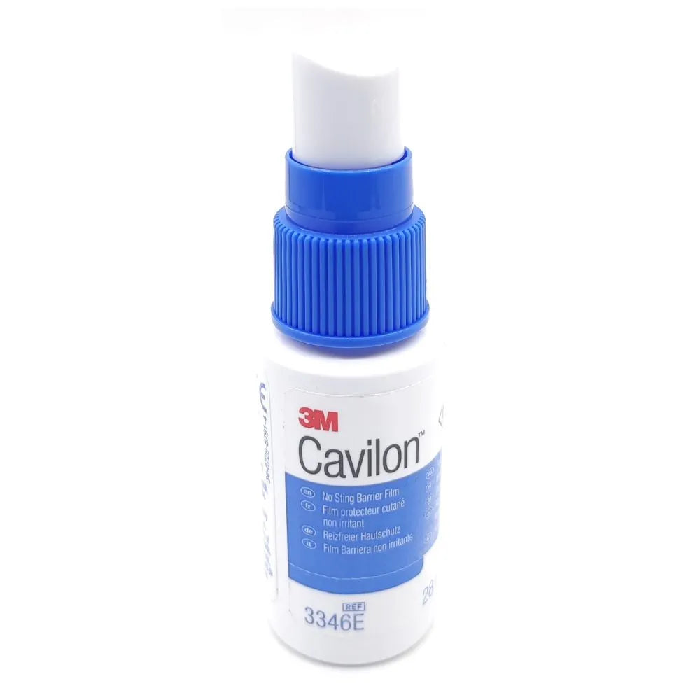 Cavilon Spray 3M aplicación piel perilesional — protector cutáneo sin contacto zona presión talón