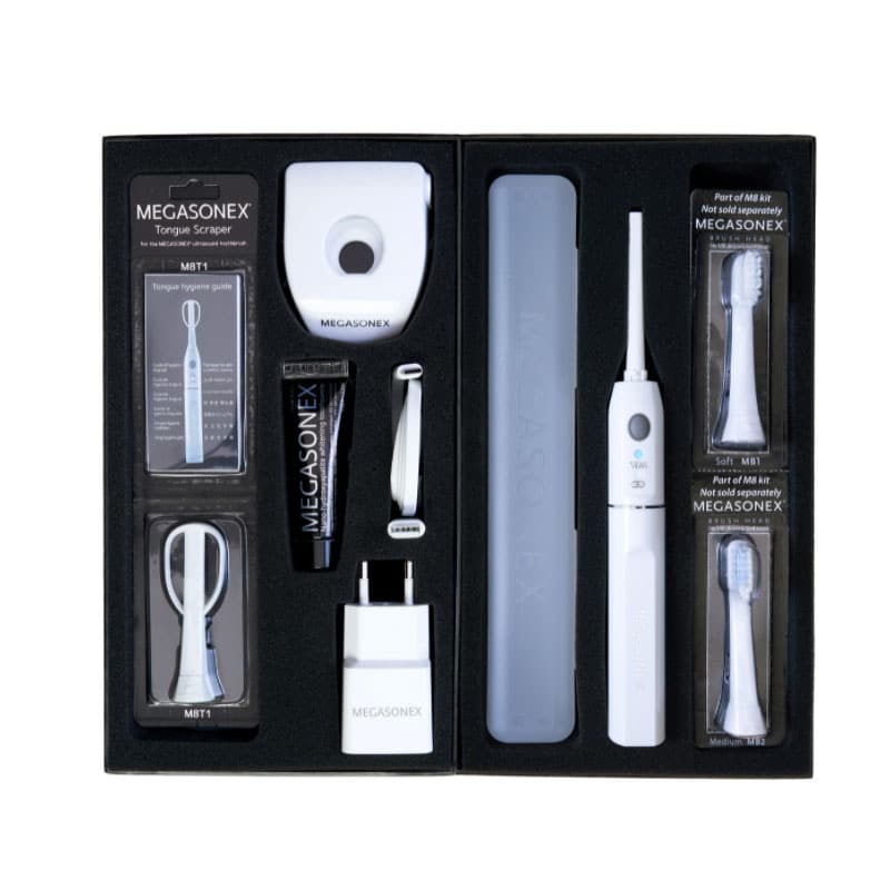 Kit Cepillo Eléctrico Ultrasónico M8S | Megasonex