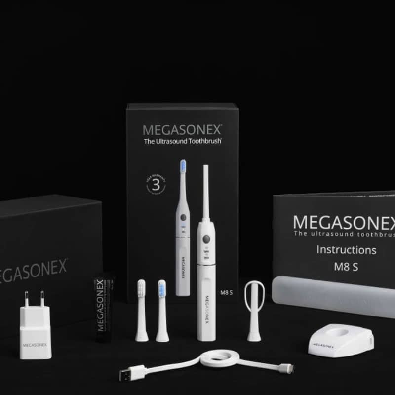 Kit Cepillo Eléctrico Ultrasónico M8S | Megasonex