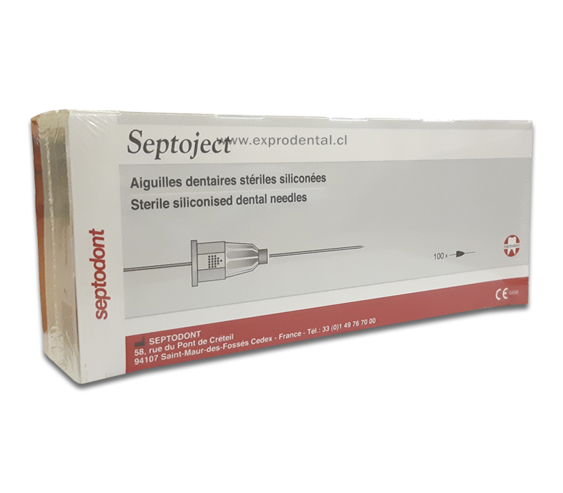 Aguja Desech 27G Larga Septodont X100