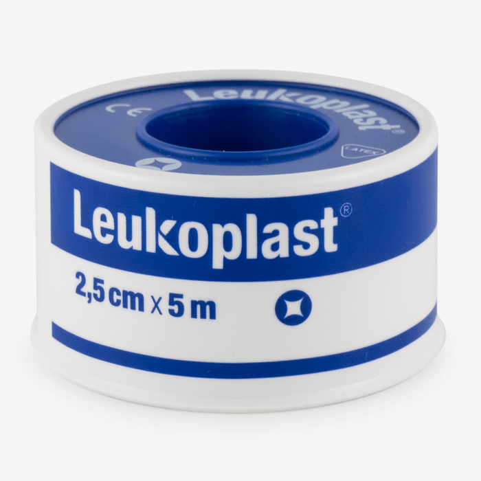 Leukoplast — Cinta Quirúrgica de Tela 2,5 cm — BSN (Ref. 02322-00)