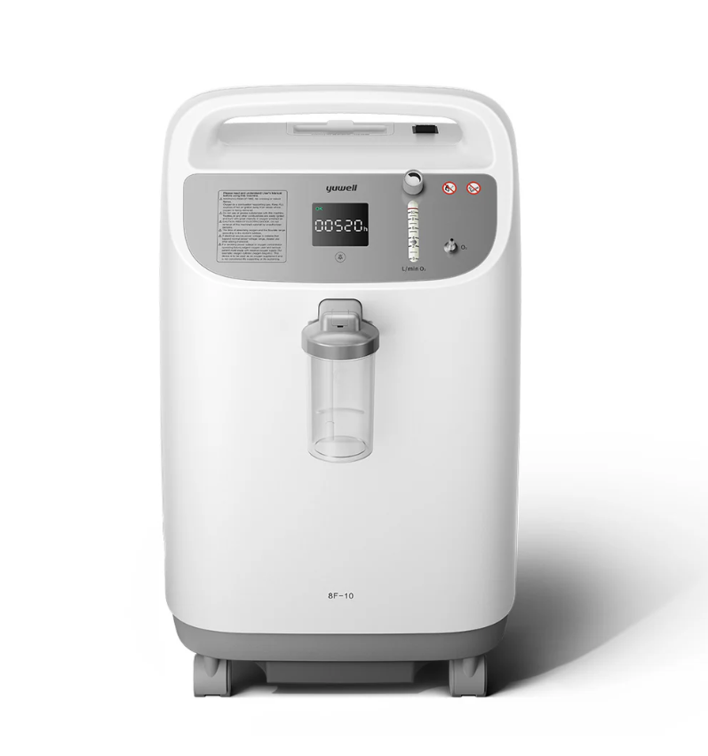 Arriendo Concentrador de Oxígeno Yuwell 8F-10W - 10 Litros