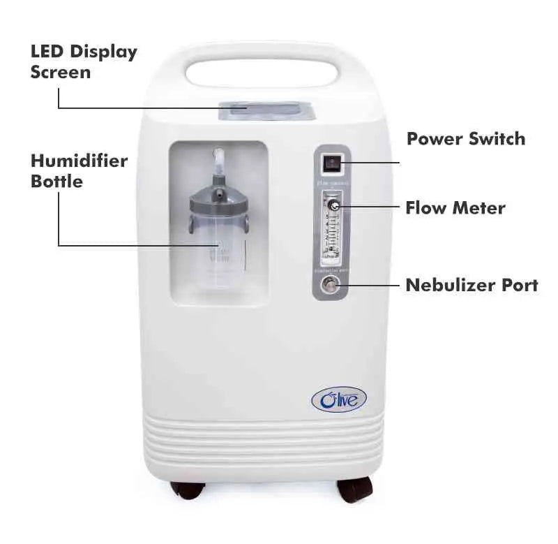 Concentrador de Oxígeno OLV-10S hasta 10 L/min | Olive