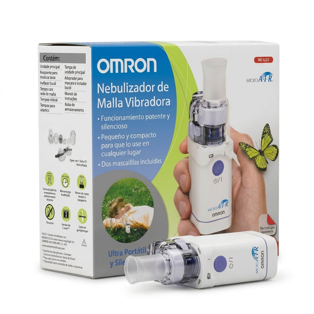 Nebulizador Compacto Silencioso Omron