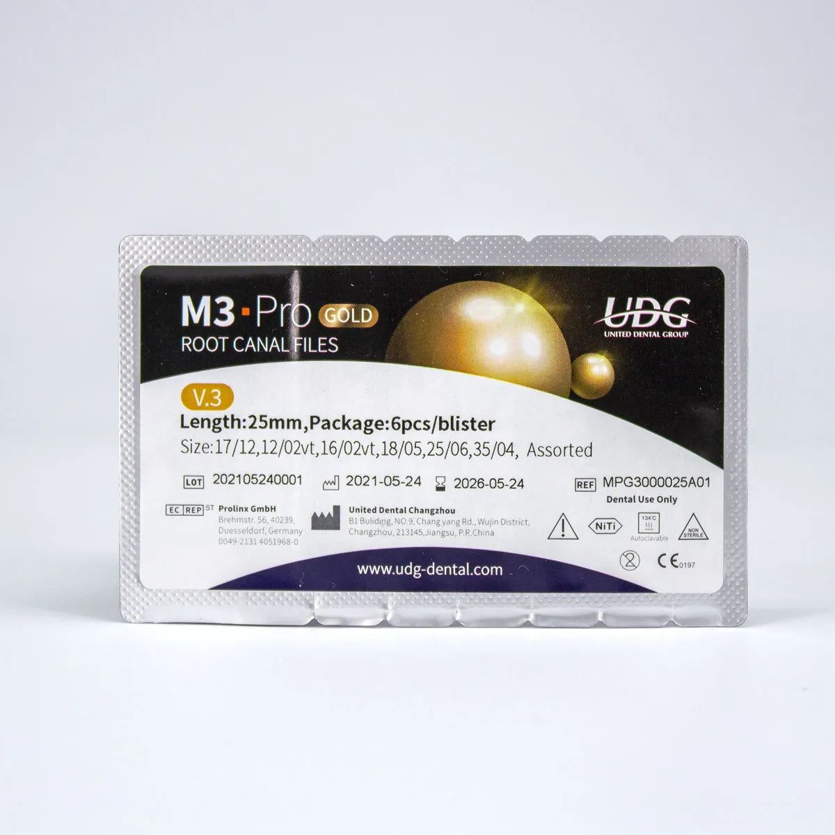 Limas Mecanizadas M3-Pro Gold UDG