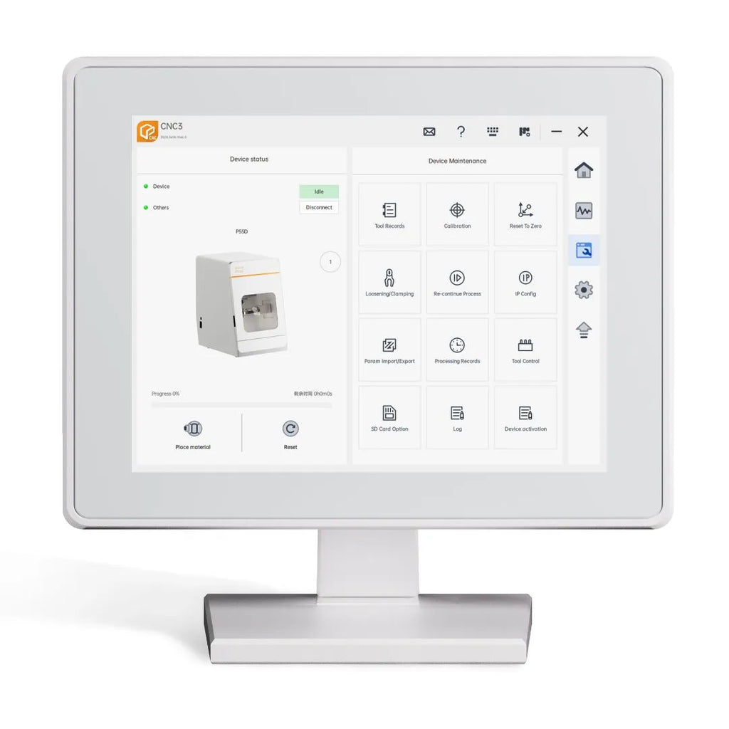 Computador Mini de laboratorio YJBOX-J1900 para Fresadora UP3DTech