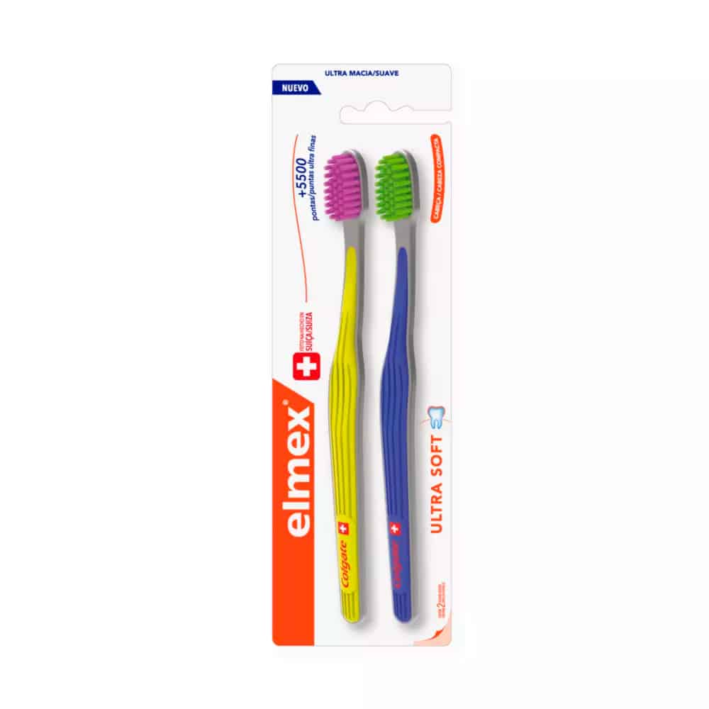 Cepillo dental ultrasoft (2 un.) | Elmex