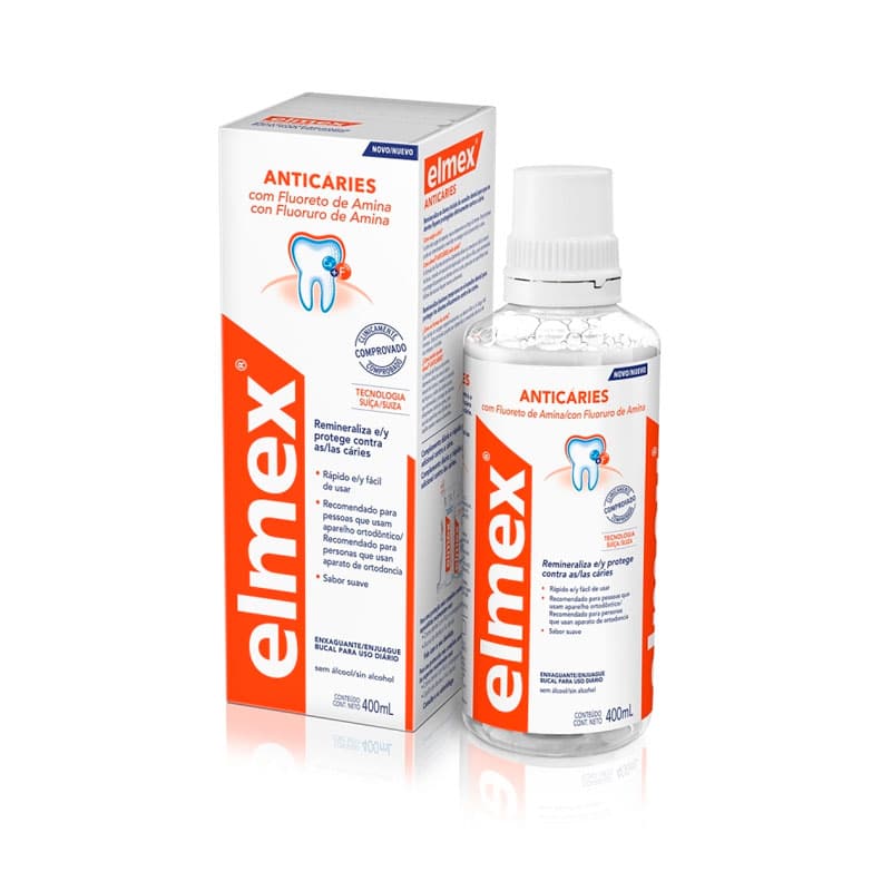Enjuague Bucal Anticaries 400 ml. | Elmex