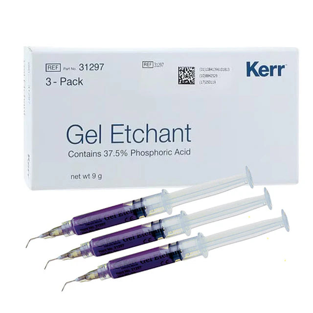 Ácido Ortofosfórico Gel Etchant 37,5%  3 gramos - KERR