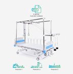 Catre Cama Clínica Manual  Multi-Función