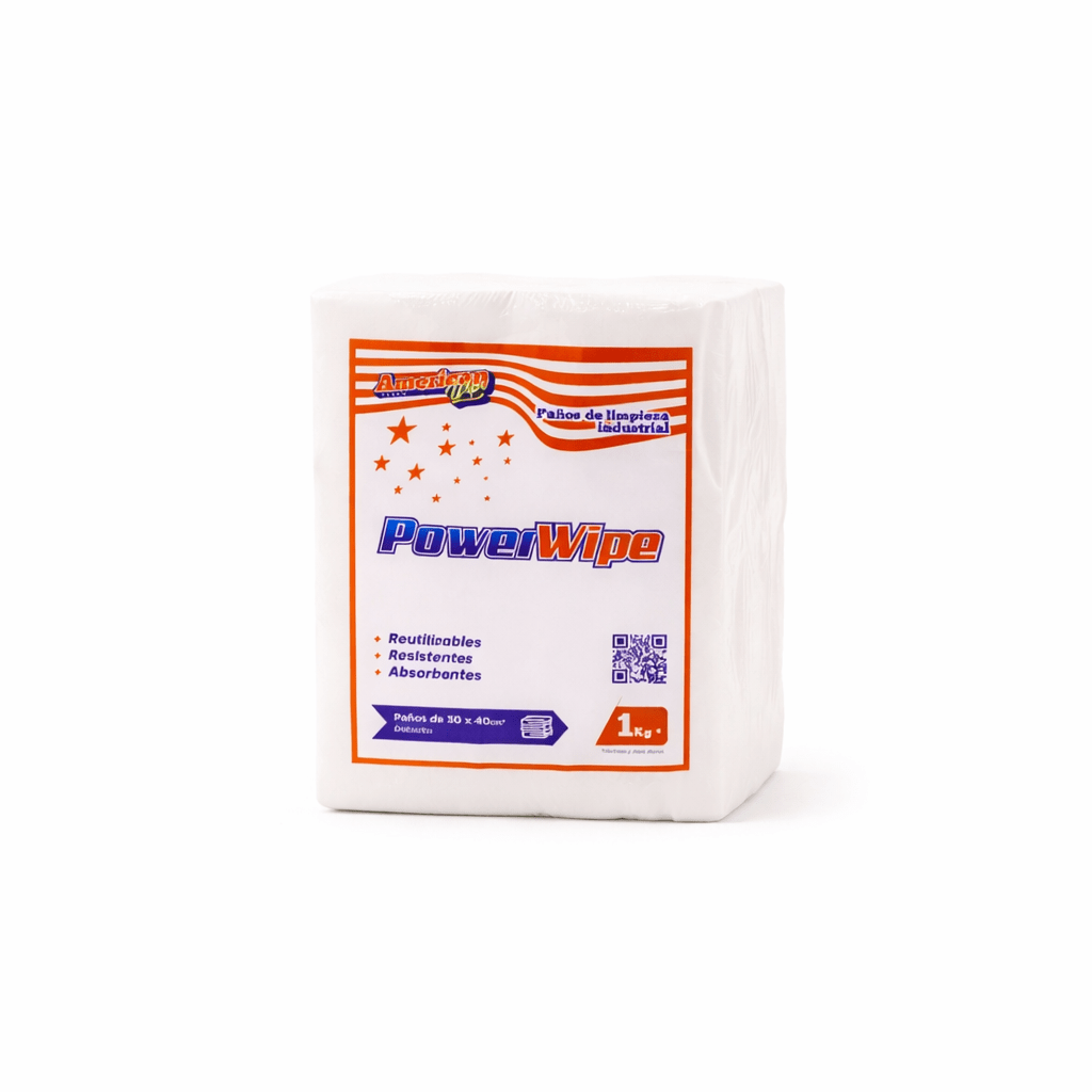 Paño de Limpieza American Wipe Power Wipe 30x40 cm 1 Kg - Imagen 1