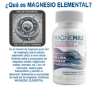 Magnemax 400® Magnesio 400 mg Elemental – Citrato + Bisglicinato Grado USP | 120 Cápsulas