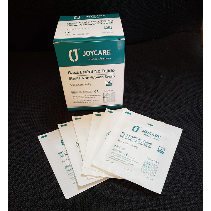 Pack 10 Cajas Gasa Estéril 3 Medidas Diferentes (500 unidades selladas)  2