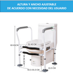 Barra Apoyo / Marco Seguridad Para Inodoro Baño 2