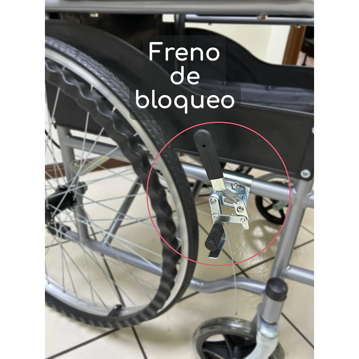 Silla de Ruedas Estándar Plegable 7
