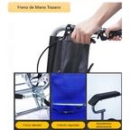Silla de Ruedas Geriátrica Plegable 4