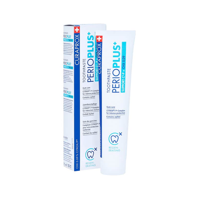 Pasta Dental Perioplus Support 0.09% (75 ml) | Curaprox