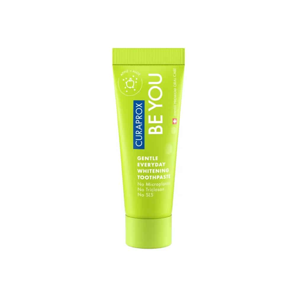 Pasta Dental Mini Explorer Manzana 10 ml | Curaprox