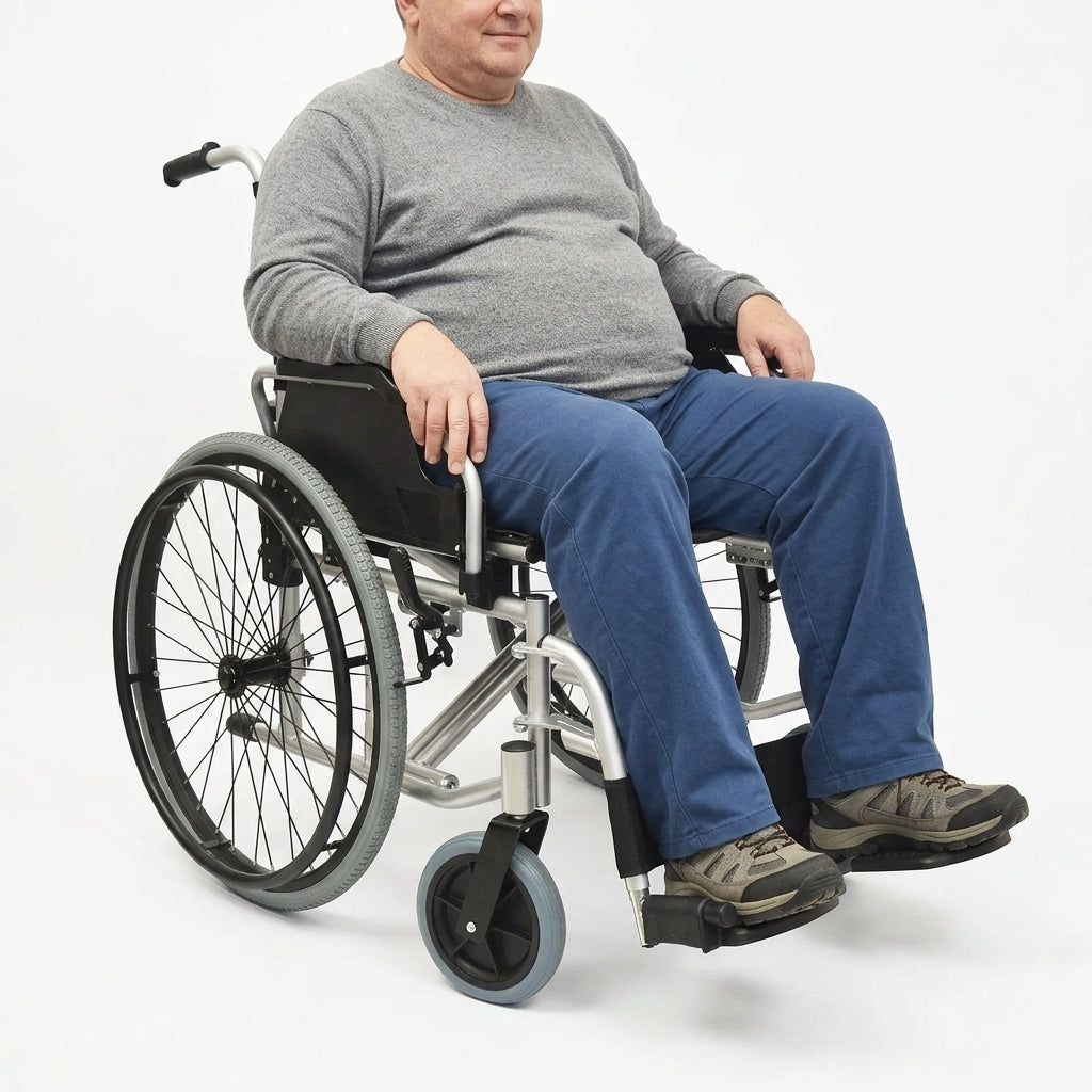 uso de silla de ruedas bariátrica