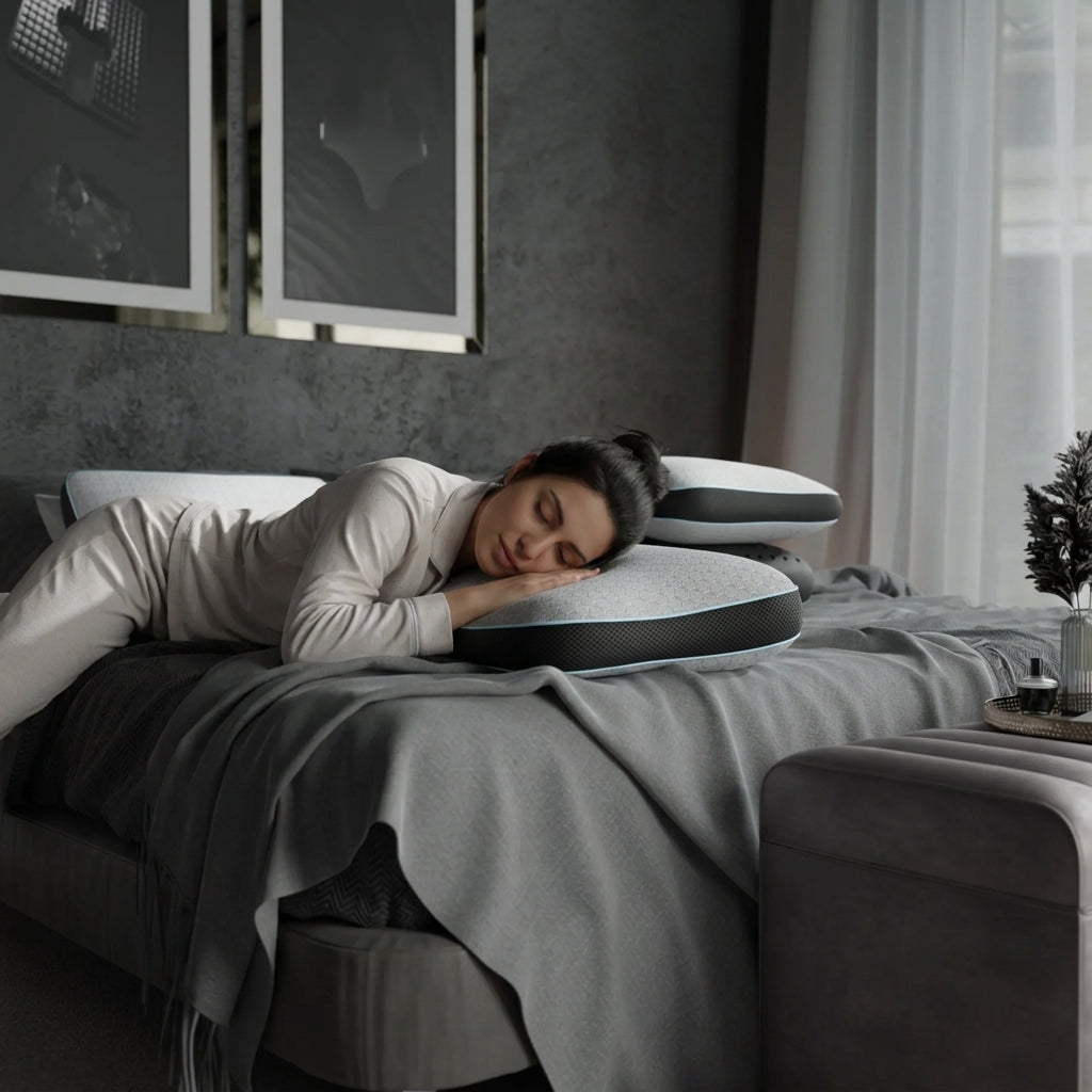 Almohada Viscoelástica con Espuma Carbónica TheraNight | Theramart
