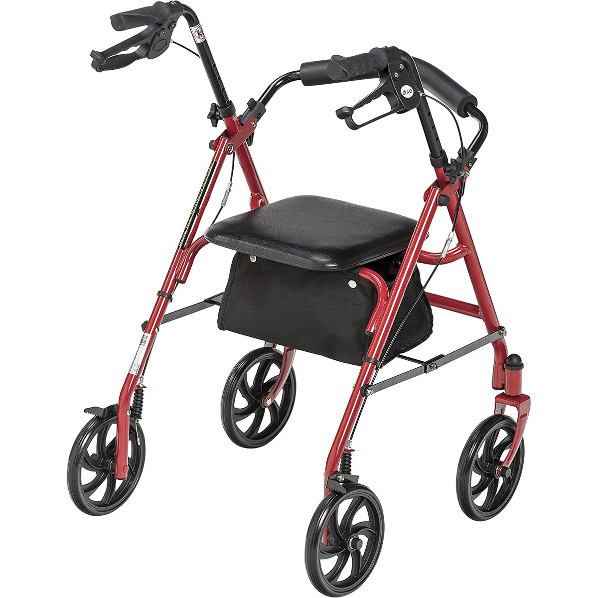 R800KD-RD - Rollator de 4 Ruedas Universal - Drive Medical